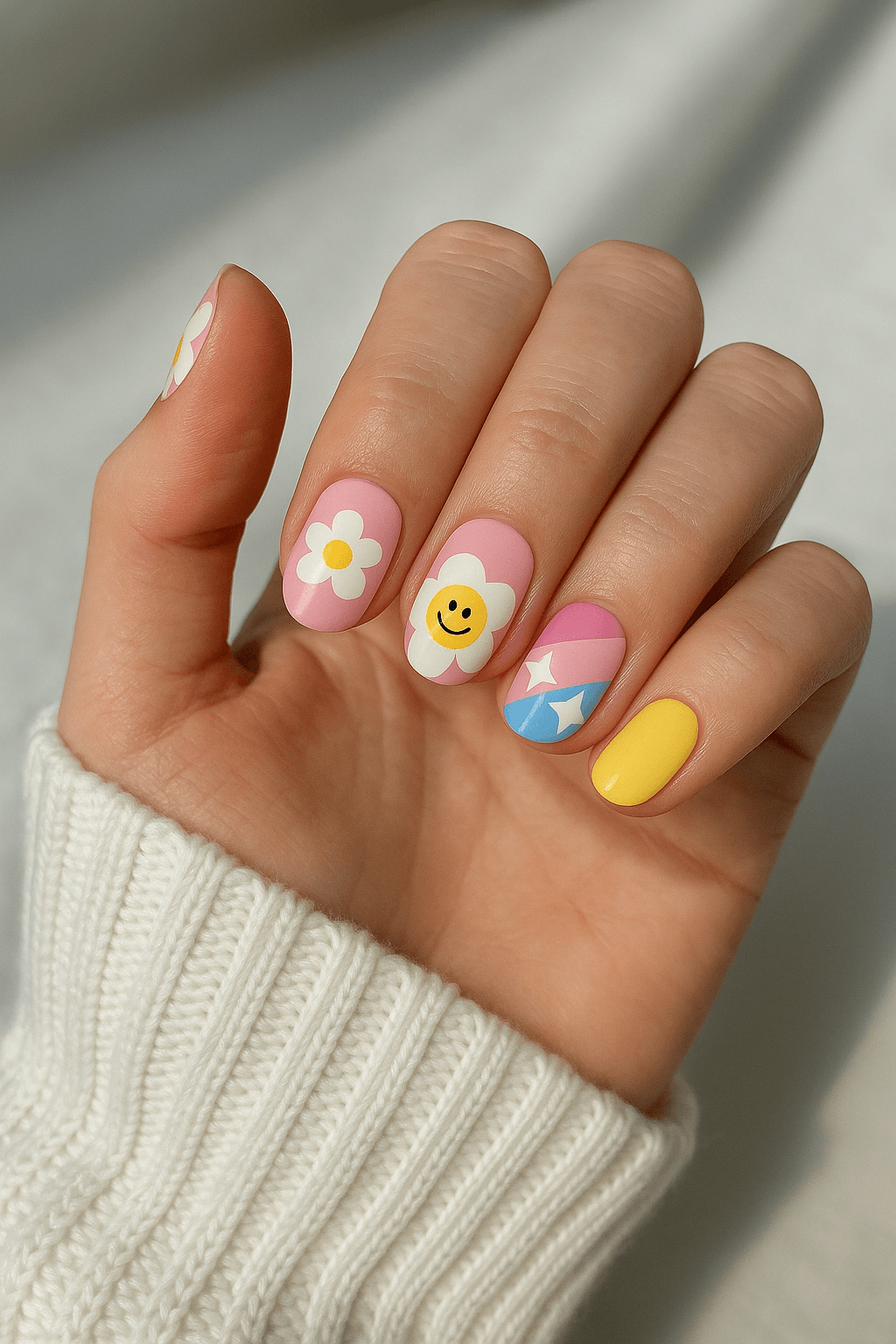 Good Vibe Only Press-On Nails - ZOEWHO?