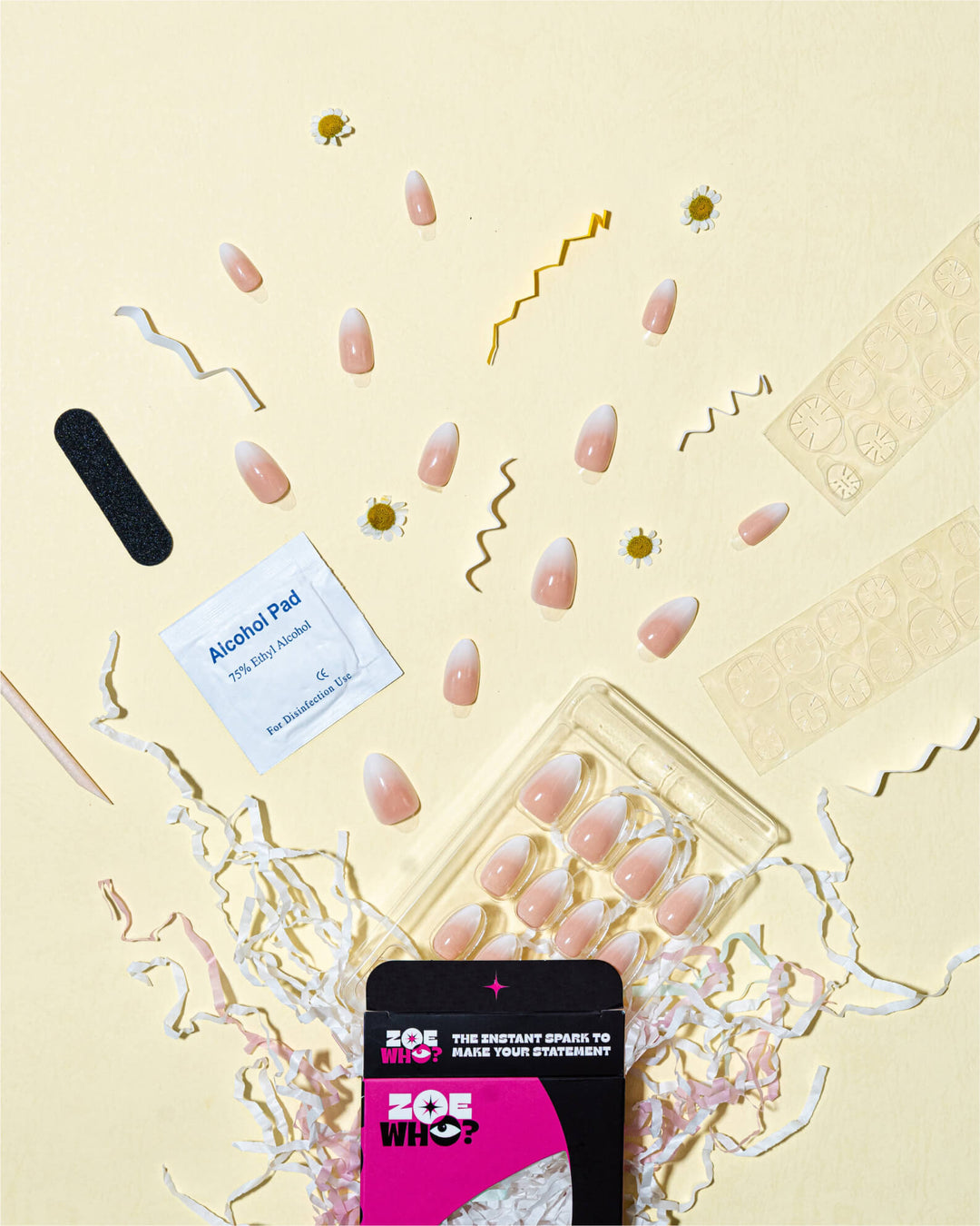 Let’s Stick Together – Soft Ombré Press-On Nails - ZOEWHO?