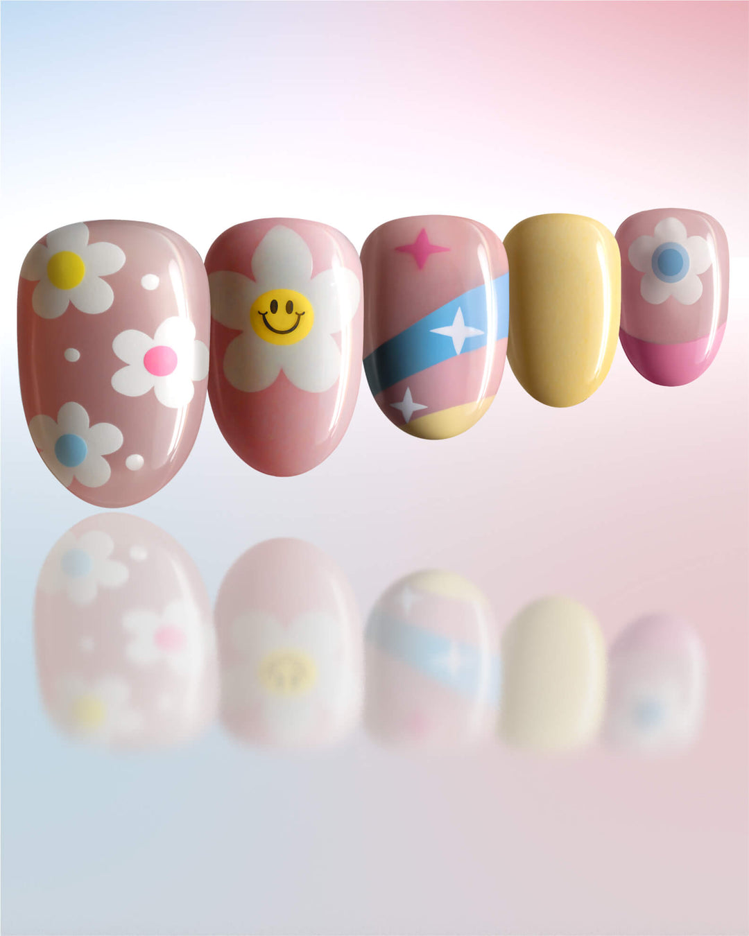 Good Vibe Only Press-On Nails - ZOEWHO?