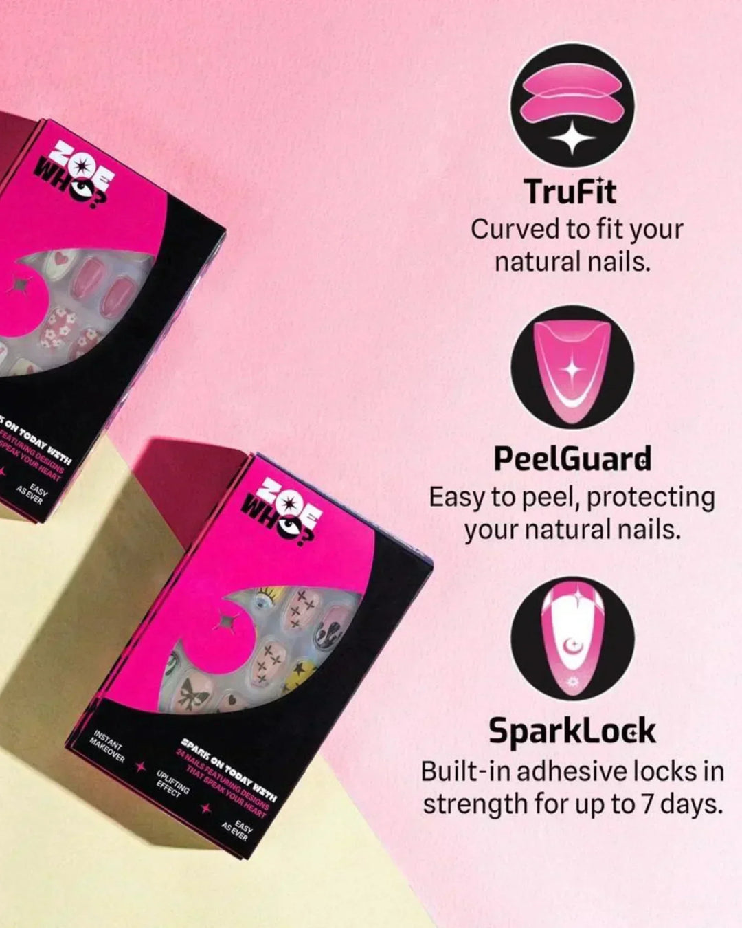 The Gentle Touch Bundle – 4 Soft-Toned Nail Sets - ZOEWHO?