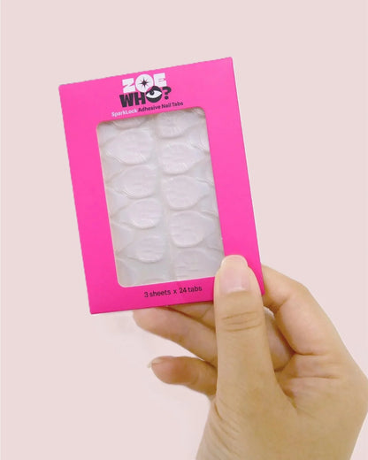 SparkLock Adhesive Nail Tabs – Refill Pack - ZOEWHO?