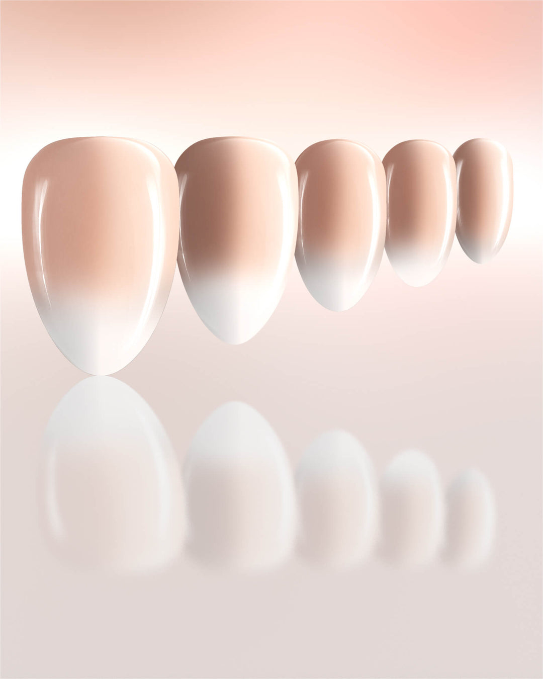 Let’s Stick Together – Soft Ombré Press-On Nails - ZOEWHO?