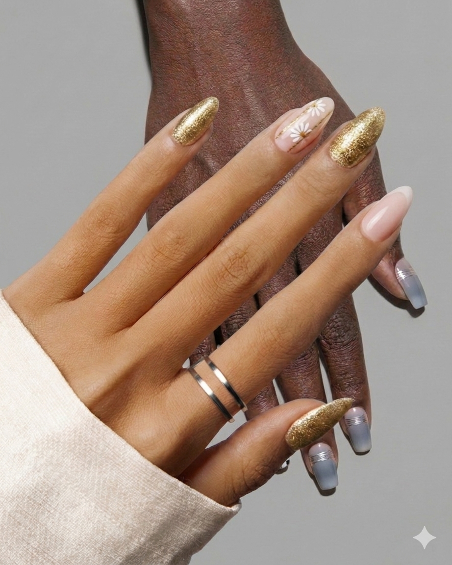 Still Morning | 4-Piece Press-On Nail Bundle