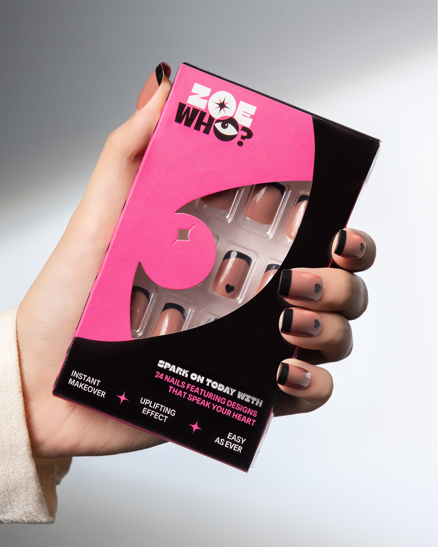 No Filter | 4-Piece Bold Press-On Nail Bundle