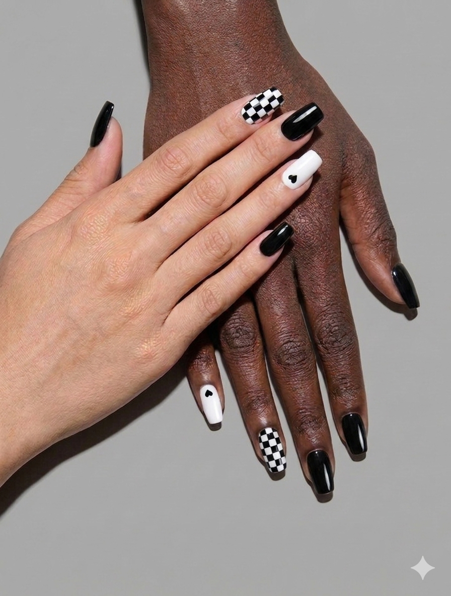 No Filter | 4-Piece Bold Press-On Nail Bundle