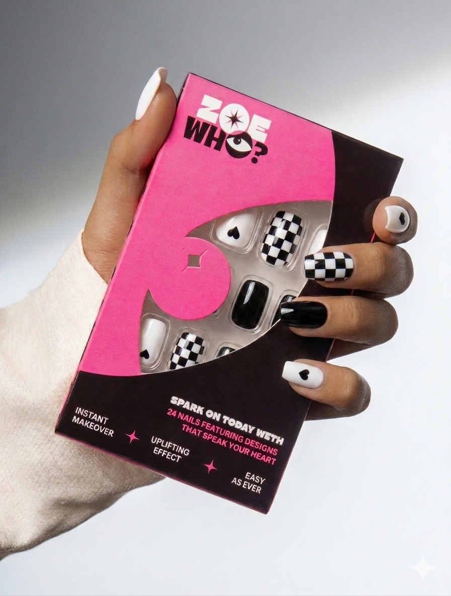 No Filter | 4-Piece Bold Press-On Nail Bundle