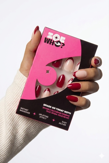 Raw Energy | 4-Piece Bold Press-On Nail Bundle