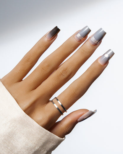 Still Morning | 4-Piece Press-On Nail Bundle