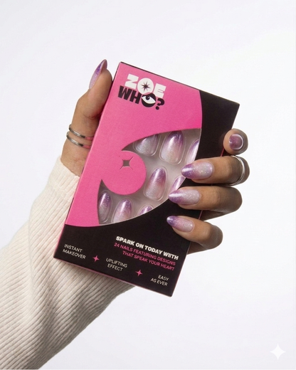 Golden State | 4-Piece Chrome Press-On Nail Bundle