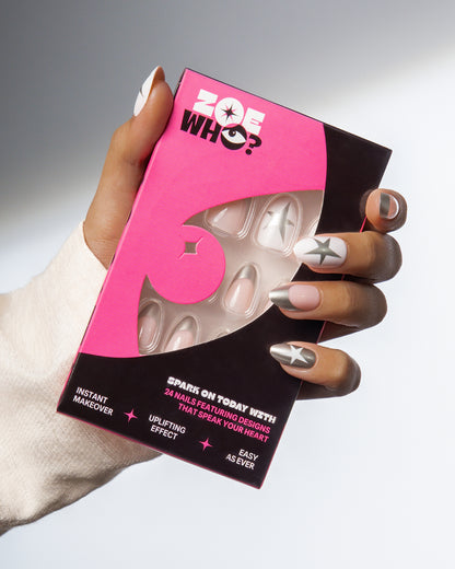 Quiet Romance | 4-Piece Press-On Nail Bundle